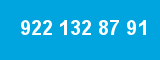 922 132 87 91 922 132 87 91